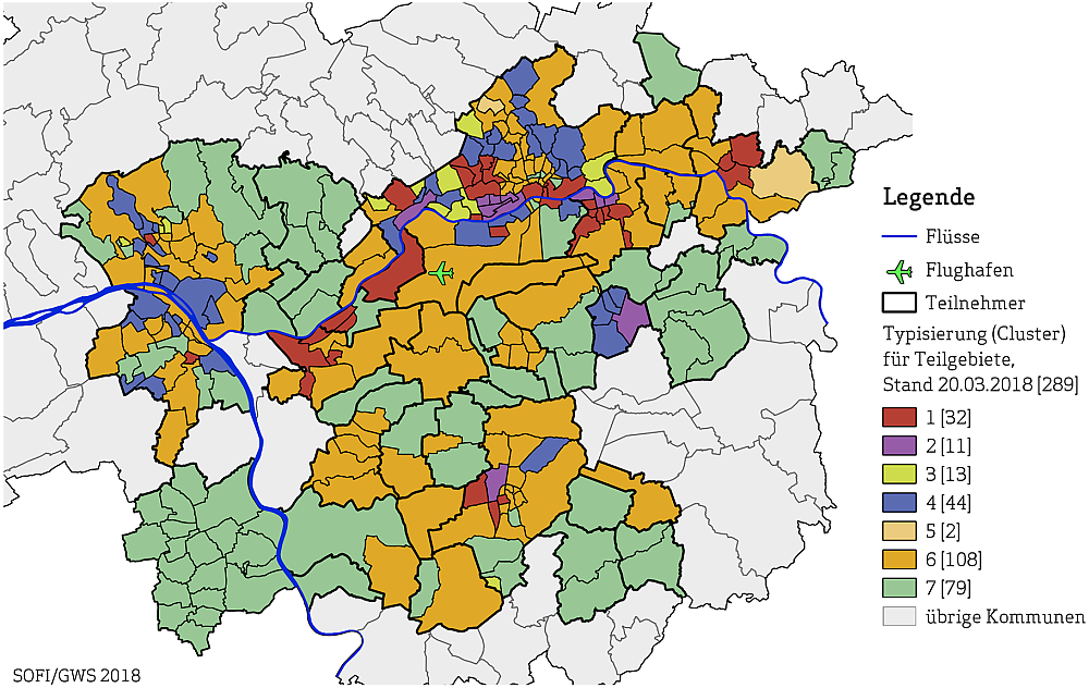 Gebietstypesierung (Quelle: SOFI/GWS)