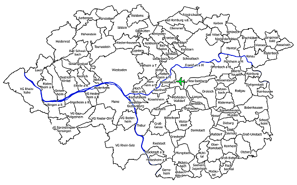 Karte enges Untersuchungsgebiet